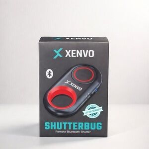 Xenvo Shutterbug Bluetooth Remote Shutter - Black with Red Accents